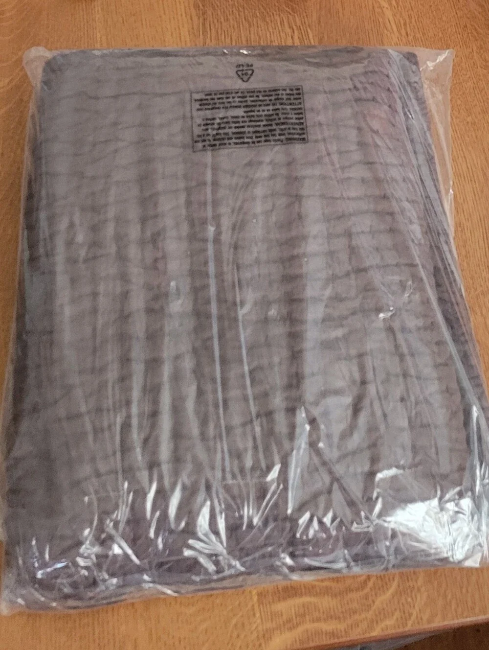 Quince European Linen Cotton Stitch Quilt - Espresso